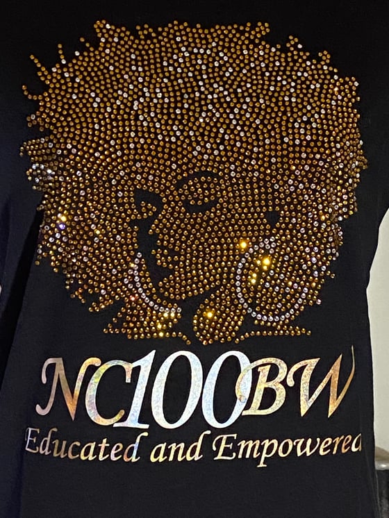 Image of Beautiful NCBW Afro - Bling Tee