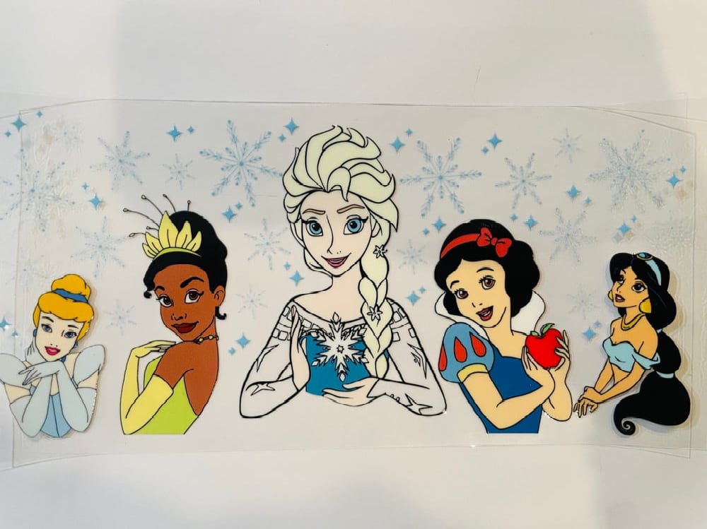 Image of Disney Princesses and Queen Elsa