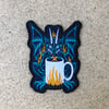 RR#137 Death By Coffee Demon Cup Patch