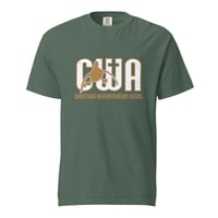 Image 4 of Christian Waterfowlers CWA Branded Unisex Garment-Dyed Heavyweight T-shirt