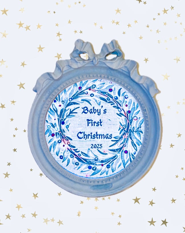 Baby’s 1st Christmas Ornament