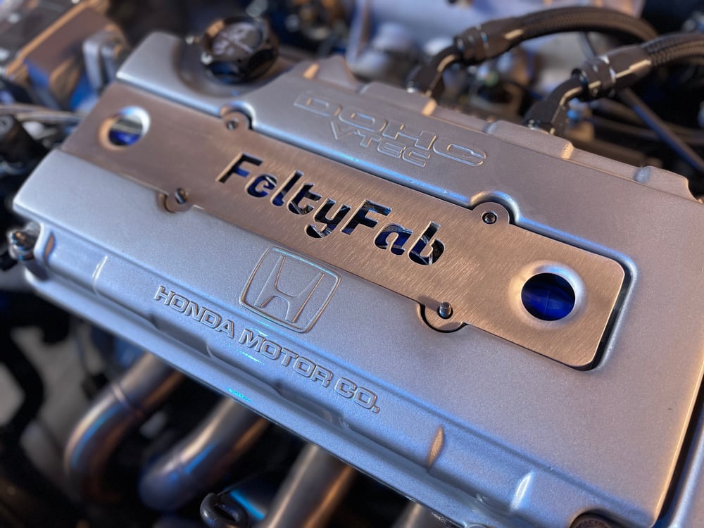 B-series spark plug cover | FeltyFab