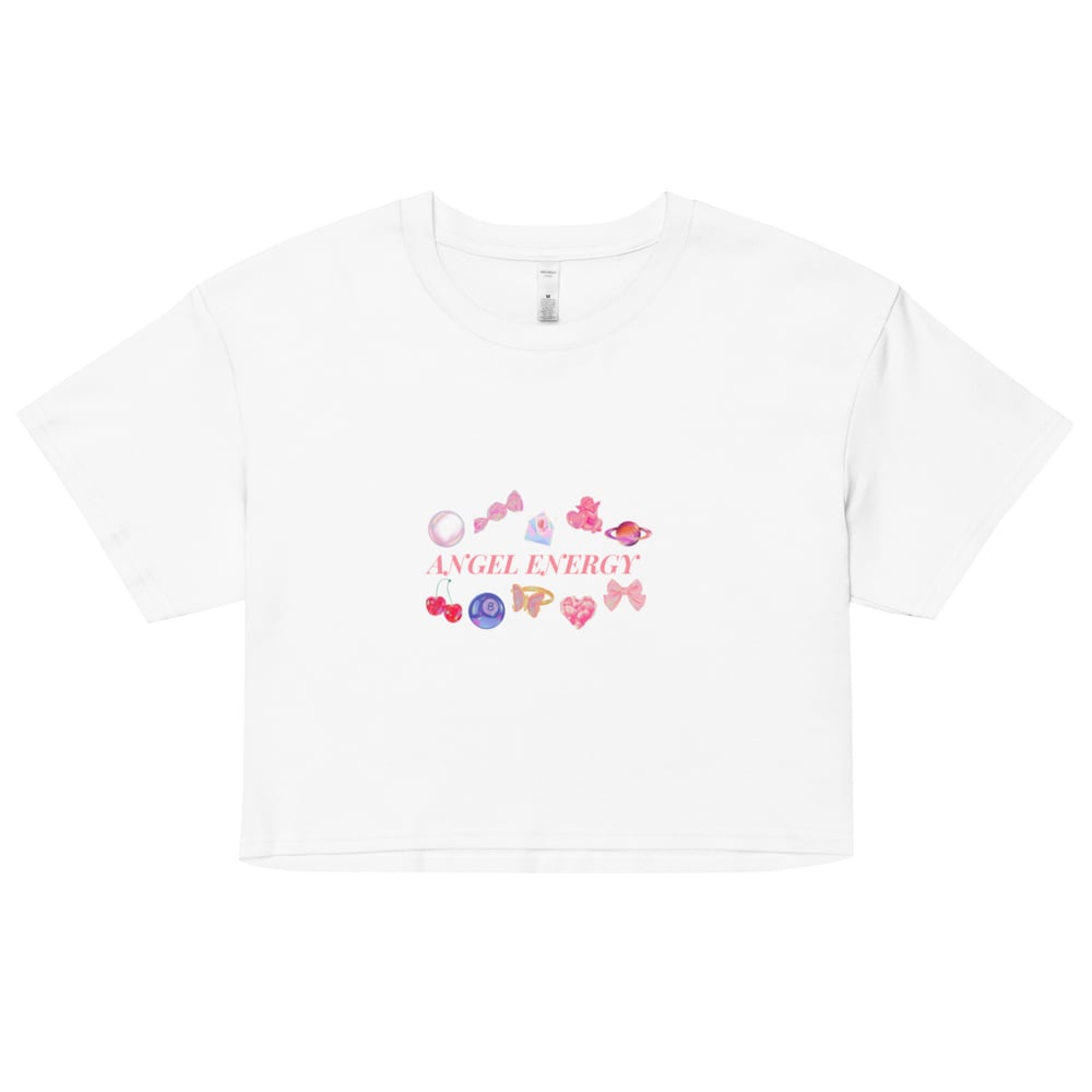 Image of angel energy crop top