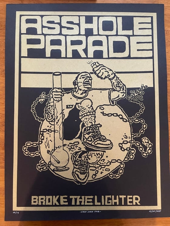 Image of Assholeparade poster 09/13