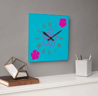 Image 2 of 10.75" square acrylic clock