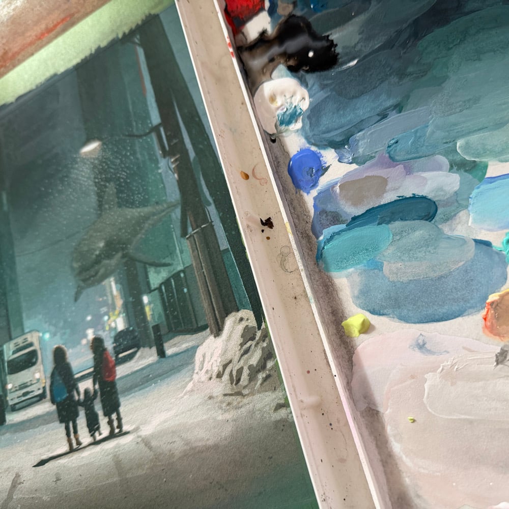 Image of -the journey is the reward- (study) 