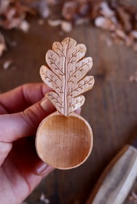 Image 5 of Oak Leaf~  Coffee Scoop