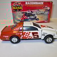 Image 5 of M.A.S.K Razorback with figure, mask and Box