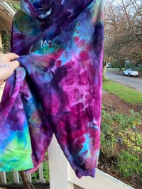 Image 5 of 4XL Mom I’m Scared Come Pick Me Up Tie Dye Hoodie