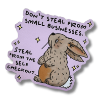 Image 1 of Steal From The Self Checkout Sticker