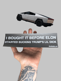 Elon Bumper Sticker