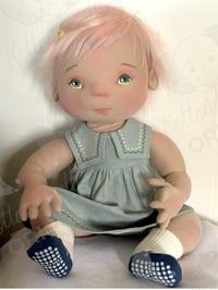 Image 1 of Makayla, 29” Pink Haired Girl