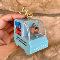 Image 1 of Harry Potter Ford Anglia Car Keychain 
