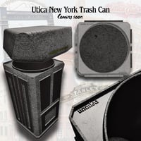 Image 1 of Utica New York Trash Can