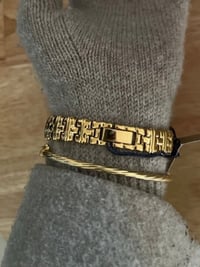 Image 6 of Vintage Gold 18K Gold Plated Pulsar By SEIKO oval black dial - New in Tag