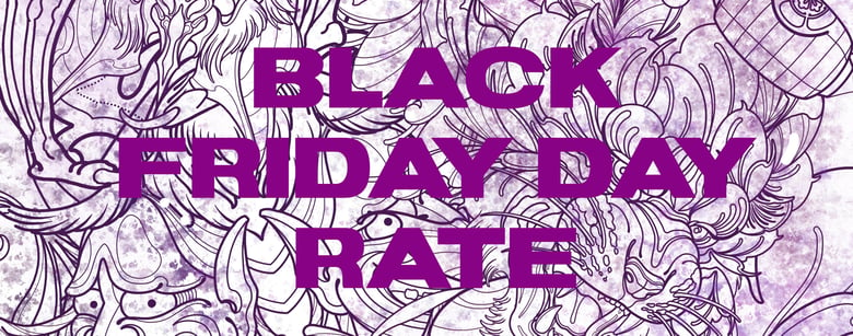 Image of Black Friday day rate 