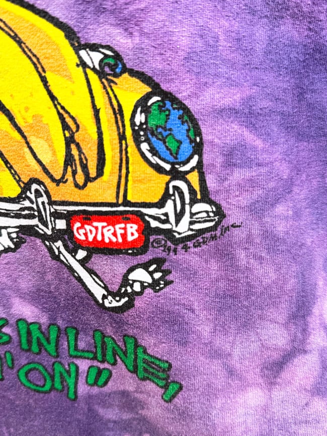 Grateful Dead 90s ‘Truckin’ / Dead X-ing’ T-Shirt - Size L