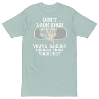 Image 8 of Men’s premium heavyweight PAST HEALING tee