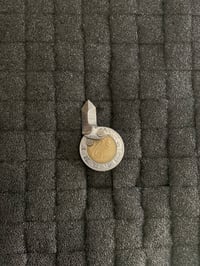 Image 1 of $2 peso coin knife double edge