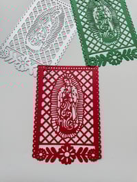 Image 1 of Virgen papel picado metal diecut 