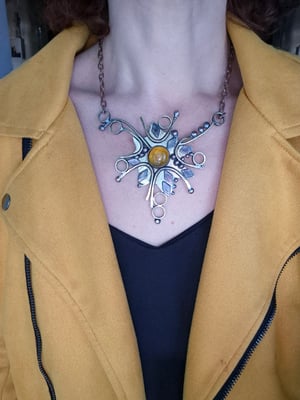 Sun star necklace 