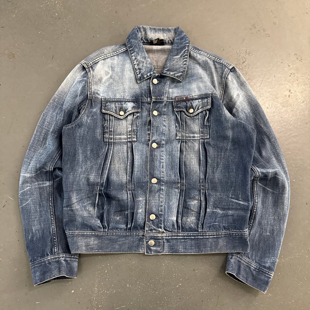 Image of 2000s Diesel denim jacket, size large