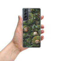 Image 17 of Flora and Fauna Goblincore Grunge Snails and Moss Clear Case for Samsung®