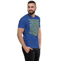 Image 13 of God Would Do The Right Thing Fitted Short Sleeve T-shirt