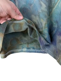Image 4 of L 100% Cotton French Terry Sweatsuit Set in Earthy Spiral Ice Dye