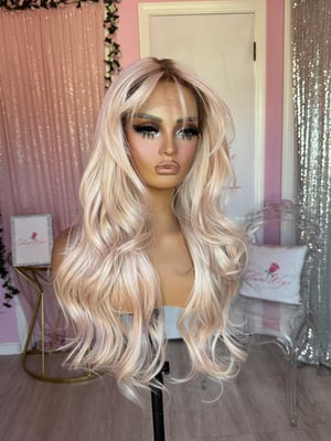 Image of pink bang luxury  (custom order) 