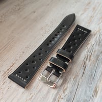 Image 2 of Horween Shell Cordovan Racing - Black