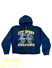 Image 1 of Club ETF navy blue zip-up