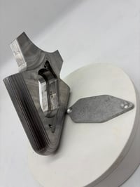 Image 7 of Tinworksinc weld on axle plates  Harley Davidson, bobber, chopper, cafe racer