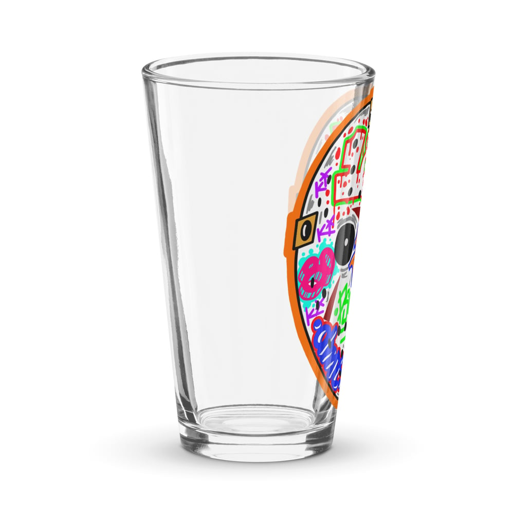 F13 Shaker pint glass