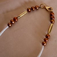 Image 5 of Golden shells necklace