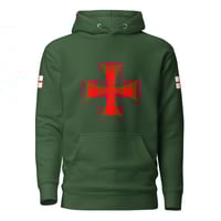 Image 21 of Unisex Hoodie Knights Templar Crusader Cross