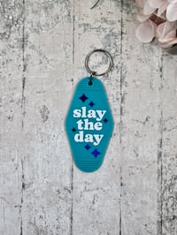 Image 1 of Slay Retro Motel Keychain