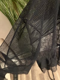 Image 3 of  Black lace robe