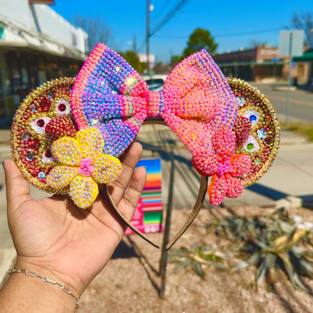 Image of Hand Stoned Mainstreet Mariachi Ears Bow