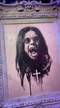 Image 7 of ‘PRINCE OF DARKNESS’ [ Unique Print - { 1/1 } ] Hand Embellished Museum Archival Print