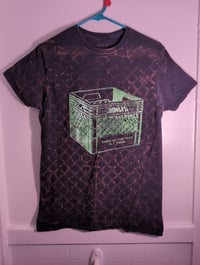 Image 2 of small "theft of this case is a crime" shirt