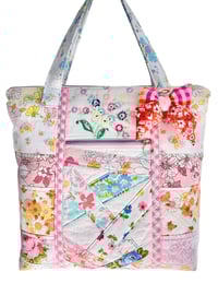 Image 1 of Double Zip Jumbo Tote Bag 09