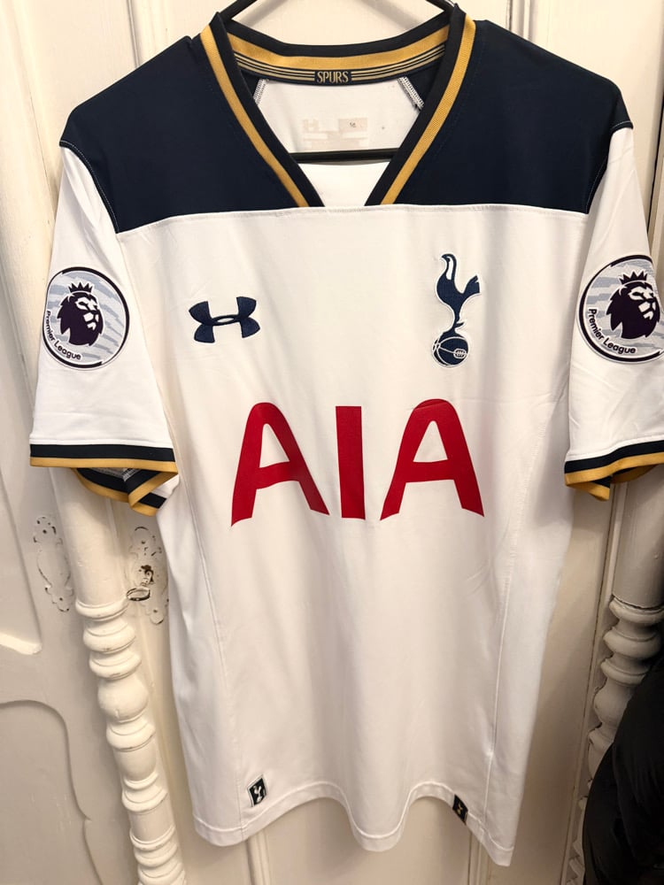 Image of Tottenham Hotspur “SON 7” 2016/17 Home Shirt + PL patches (M)