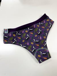 Image 4 of READY TO SHIP XL Skunk High Rise ScrunchyButt Undies