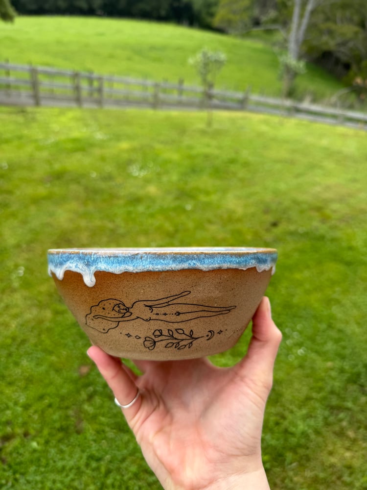 Image of 2nd Blue Dribbly Bowl