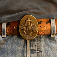 Image 1 of 1976 Indiana Metal Craft Belt Buckle 