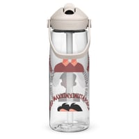 Image 1 of High Satisfied Maxxinista Podcast Flip straw water bottle