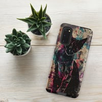 Image 9 of Colorful Water color Black Cat Painting Tough case for Samsung®