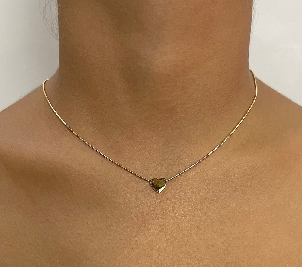 CADENA CORAZON MINI ST