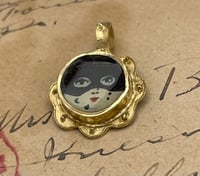 Image 1 of Masked Georgian Lady Pendant 